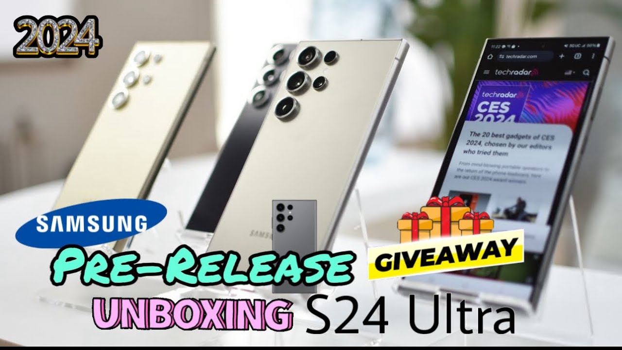 Samsung Galaxy S24 Ultra Unboxing 2024🇨🇦 | Titanium grey | Mobile Cover with screen protection