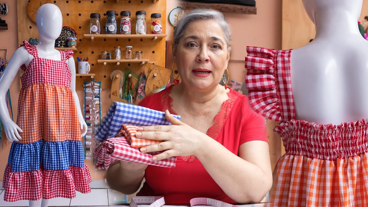 VESTIDO DE VERANO , con sus propias medidas / DIY