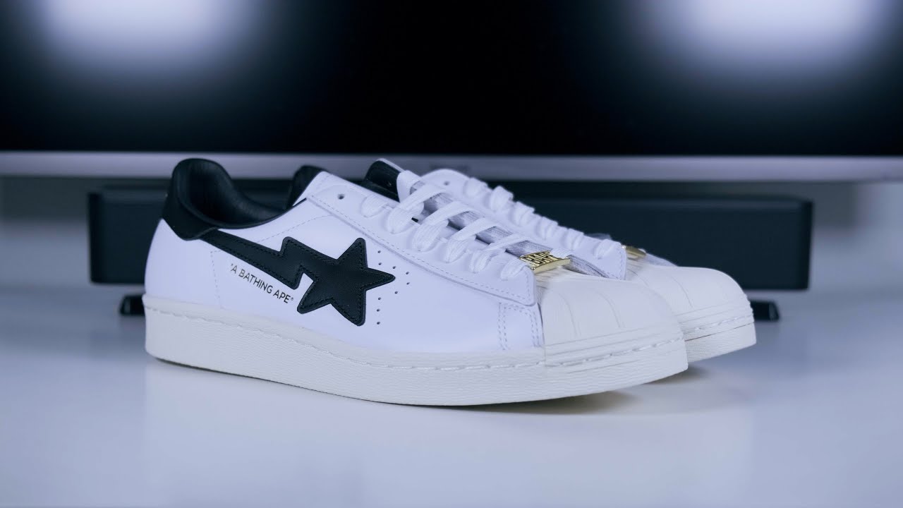 UNBOXING BAPE X ADIDAS SUPERSTAR80S (REVIEW + ON-FEET)