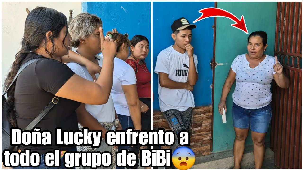 Hay padre! Doña Lucky salio borracha a enfrentar al Grupo de BiBi|Hoy si les pelaron la cara😨
