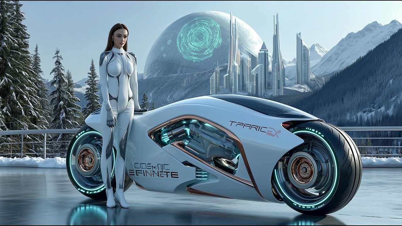 Future Civilization 2700 : Floating Towers & Crystal Water (Cinematic Ambience 4K)