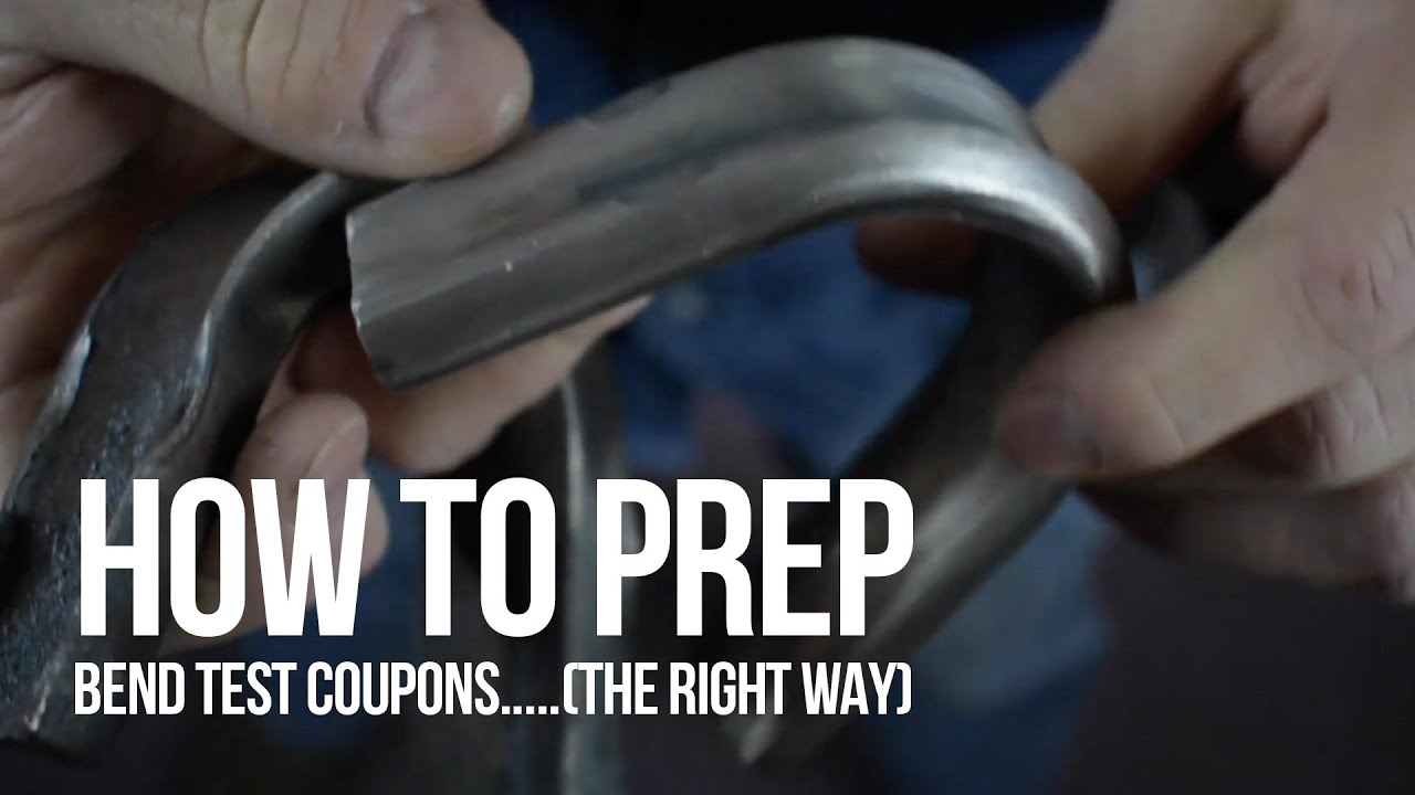 How to Prep bend Test Coupons.....(THE RIGHT WAY)