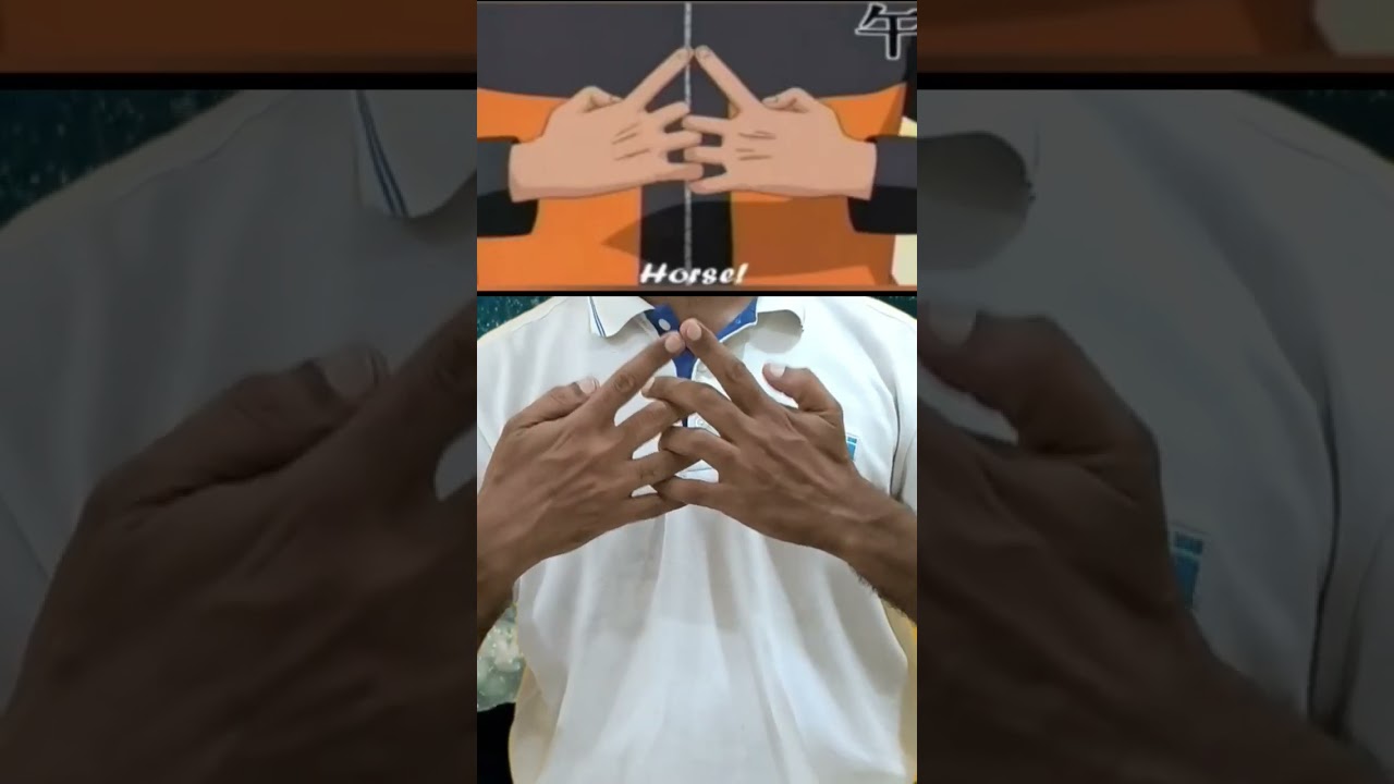 Sasuke🔥 Fireball Jutsu. Hand signs 💥💥 #naruto #narutoshippuden #learn #viral  #shorts