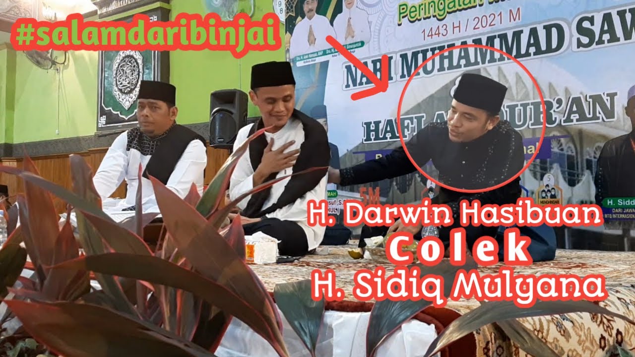 Terbaru‼️H.Sidiq Mulyana Binjai Di Colek H.Darwin Hasibuan
