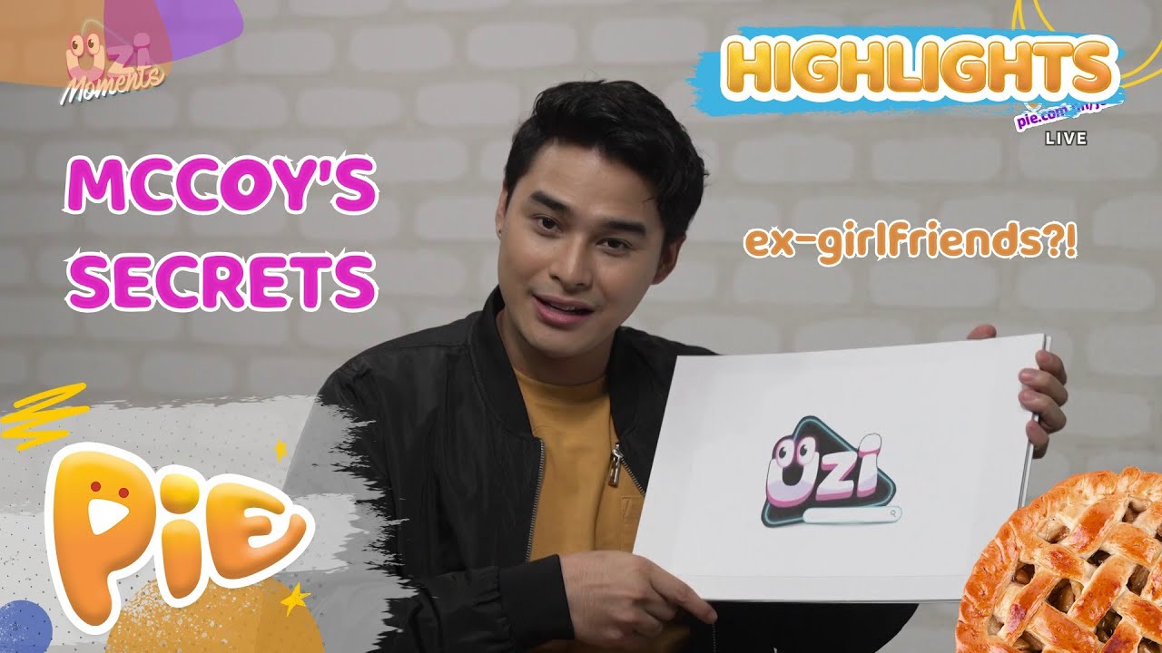 Mccoy De Leon reveals his secrets! | UZI | PIE Channel