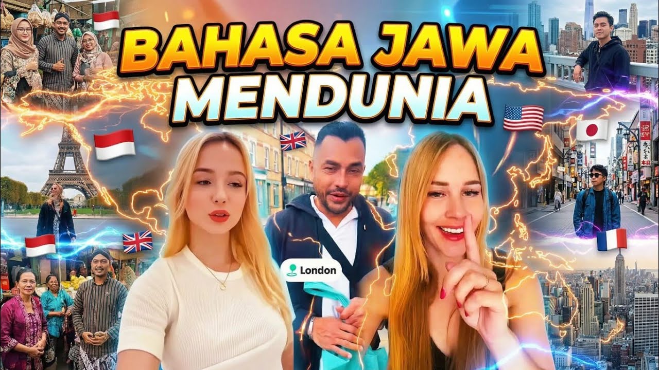 Sering Diejek “Jawa Hama”, Bahasa Jawa Justru Mendunia dan Dikuasai Bule