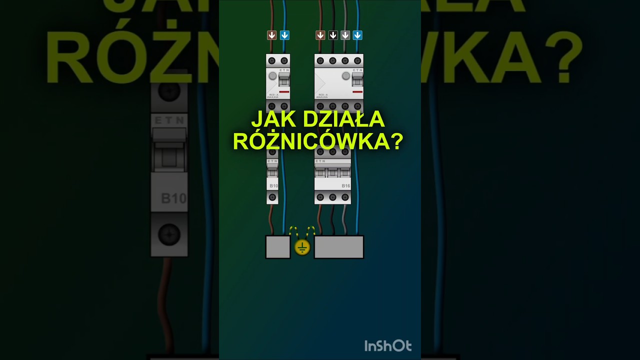 Jak działa R&Oacute;ŻNIC&Oacute;WKA? Wyłącznik r&oacute;żnicowoprądowy RCCB