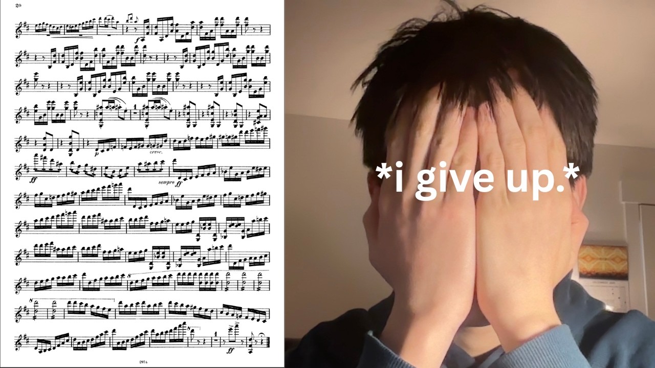 I played 3rd mov. of Tchaik Concerto...