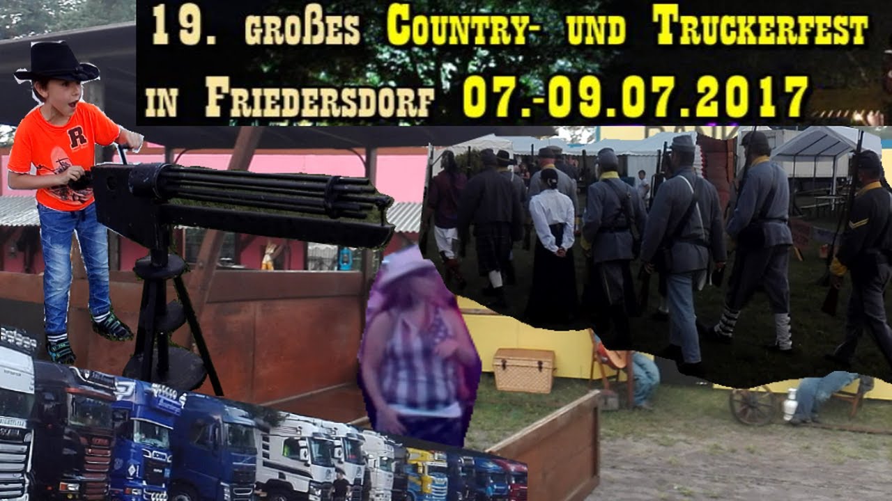 Familie Zietsied/ 19 Country-Truckerfestival in Friedersdorf 2017
