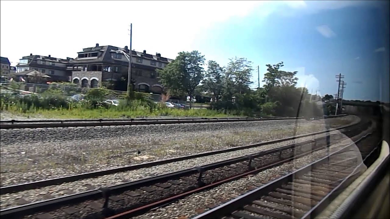 Metro-North Railroad HD: Riding Behind P32AC-DM 203 Hudson Line Train Grand Central - Poughkeepsie