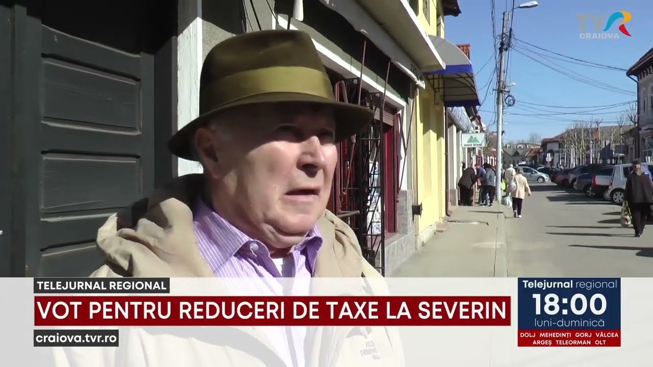 VOT PENTRU REDUCERI DE TAXE LA SEVERIN