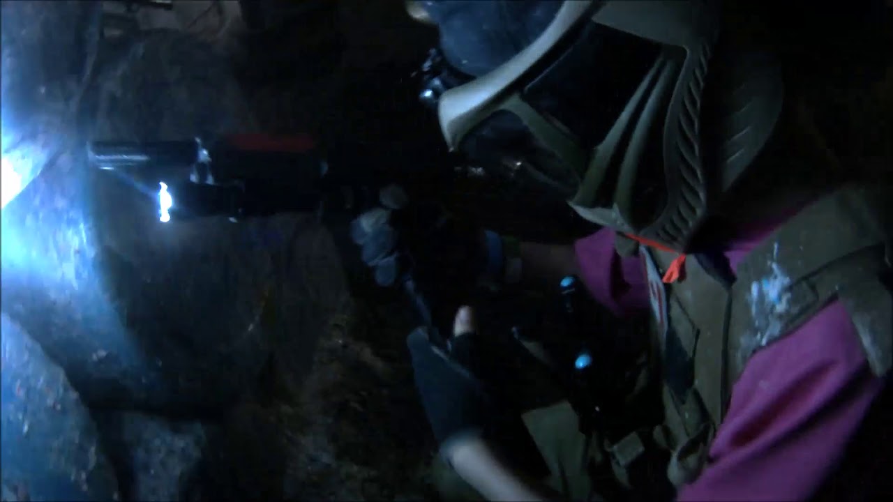Paintball Battle Lights Out