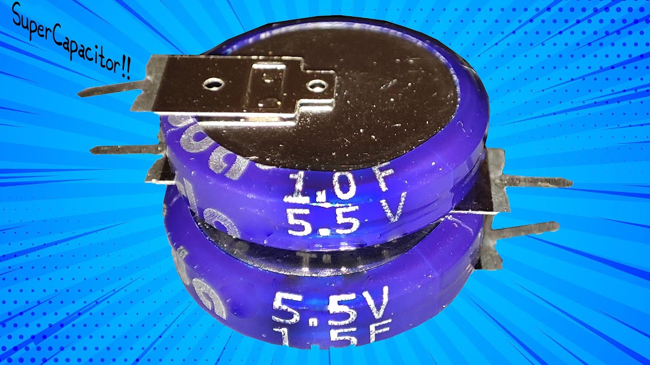 Supercapacitor Charging and Discharging Time!