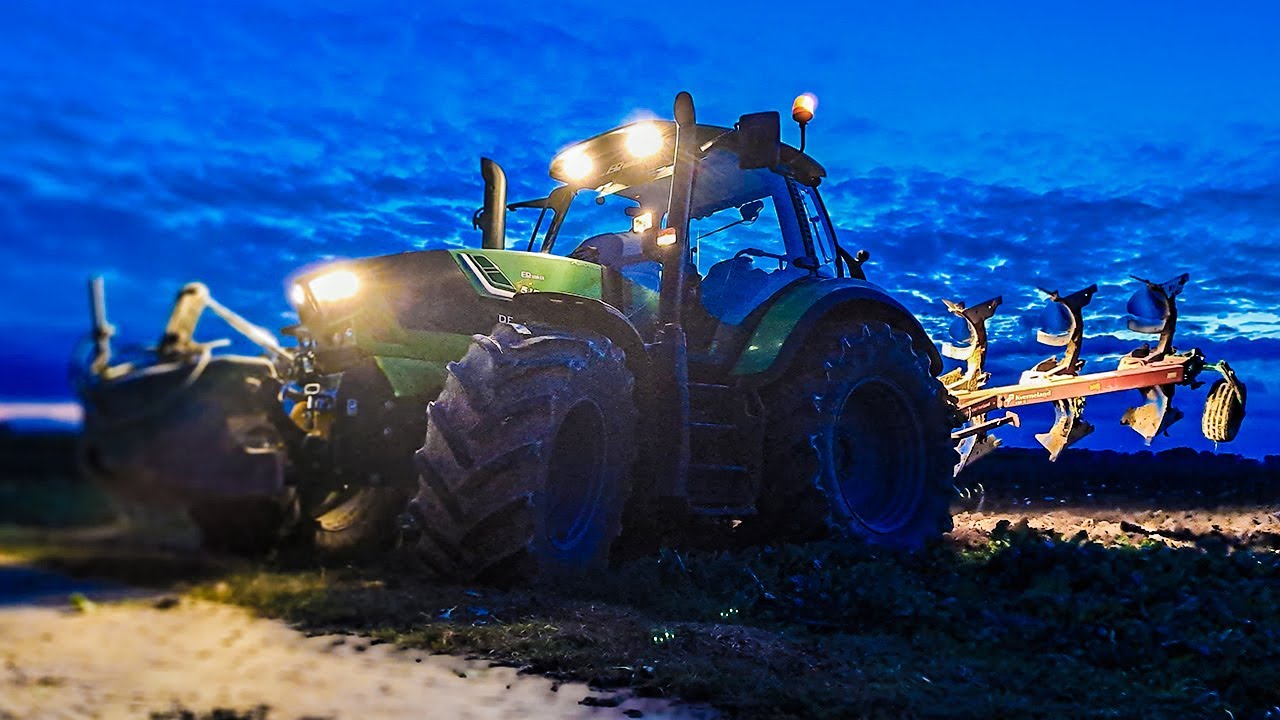 Nocna Orka z Deutz Fahrem ! AKCIA! [ Agrotron 6160 & Kverneland ] Jesień 2022 I TheDeutzTeamI