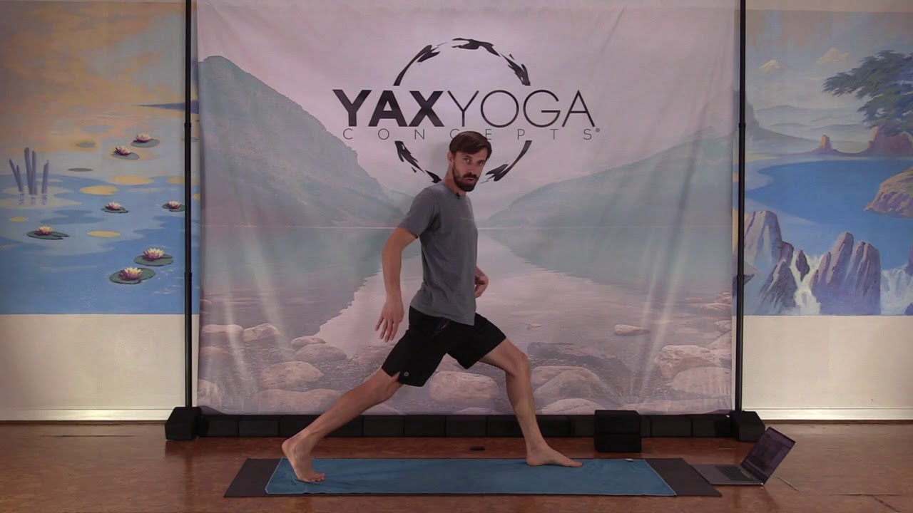 Yoga Breakdown   Warrior One Clinic