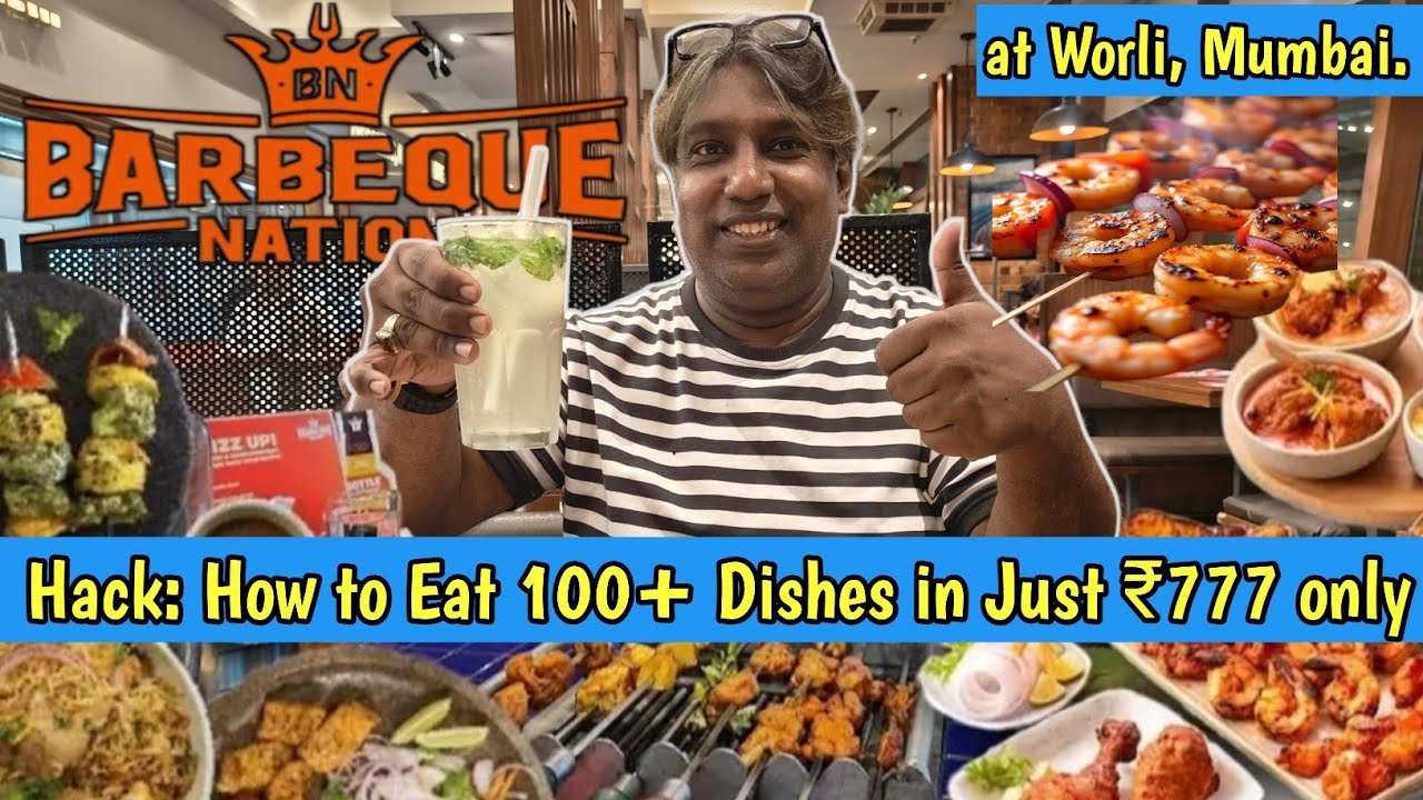 Wow! Unlimited dishes at Barbeque Nation for just ₹777? That's an unbelievable feast! 🤩
