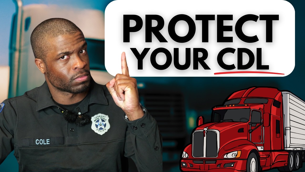 DOT Cop: Do These 4 Things to Protect Your CDL