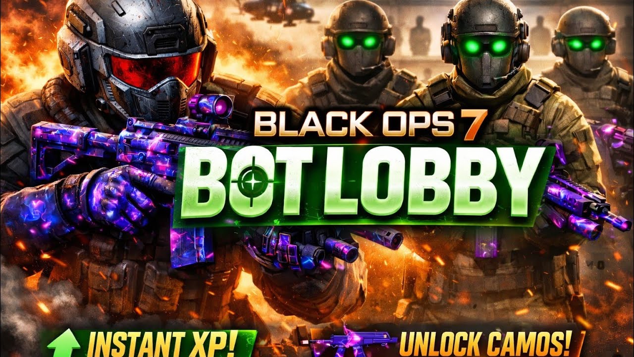 How To Get BOT LOBBIES In Black Ops 7! (BO7 Bot Lobbies)