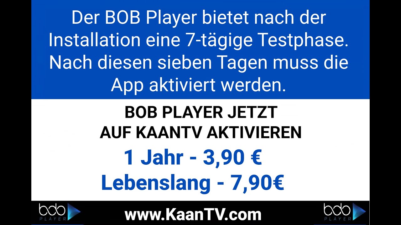 Install & activate BOB Player on Fire TV Stick 🔥 Official guide (2025)