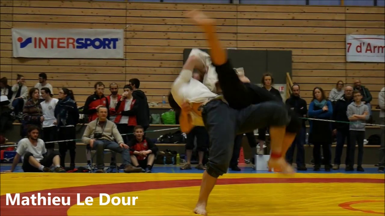 Gouren(lutte bretonne) : Champions de Bretagne par &eacute;quipe 2017