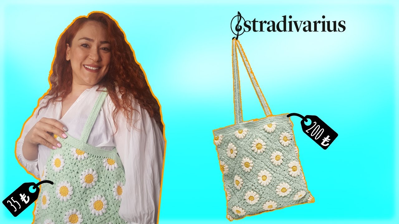 200 ₺ Olan Stradivarius Çantayı 35 ₺'na Yaptım! (Anneler Günü Hediyesi)