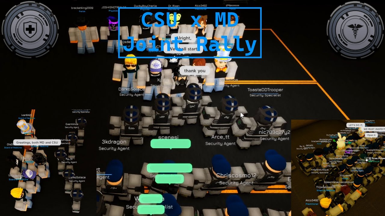 [SCI: Pathos III] CSU x MD Joint Rally!