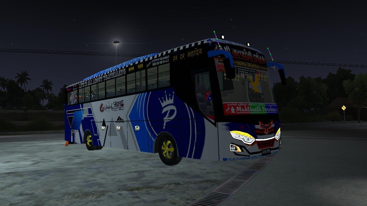 Bus simulator indonesia but driving nepali bus.(bus mod by NEPNEX MODS)