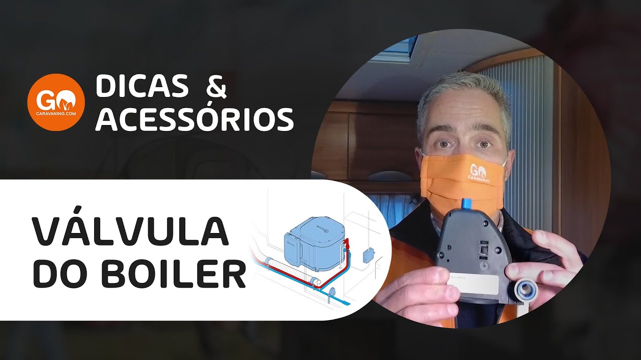 Dicas - Autocaravanas & Caravanas - Válvula de descarga térmica de boiler