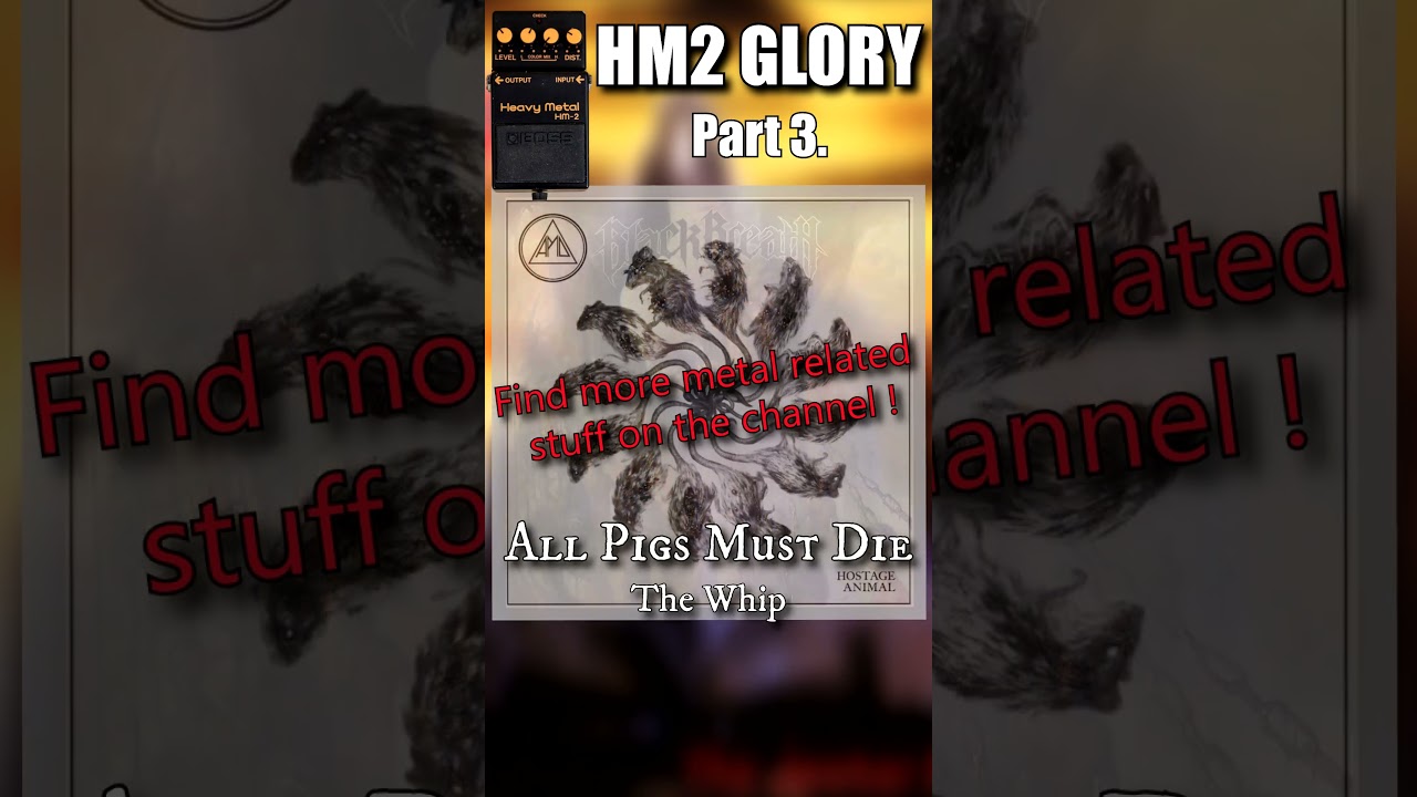HM2 GLORY - Bands that still uses the Boss HM2 - Part 3.