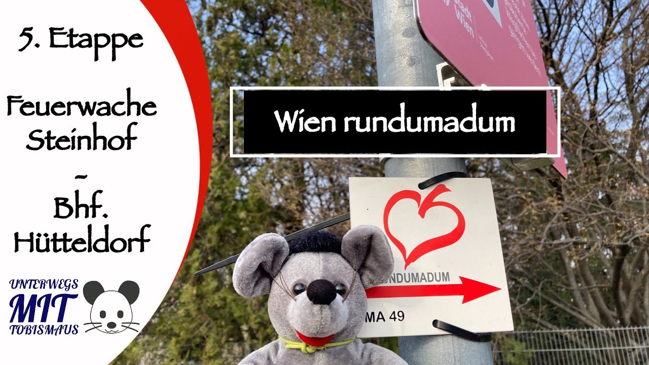 rundumadum Wanderweg Etappe 5 Feuerwache Steinhof - Bhf.Hütteldorf| 4K und Drohnen Shots