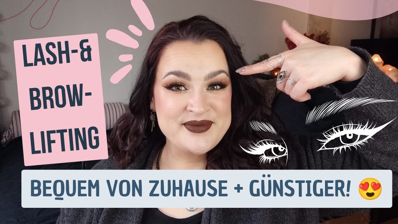 DAS MÜSST IHR BEACHTEN 🧐: WIMPERNWELLE & AUGENBRAUENLIFT für ZUHAUSE! | Kontrajunkie