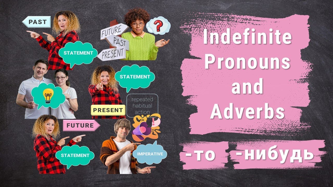 Basic Russian 4️⃣: Indefinite Pronouns and Adverbs with -ТО and -НИБУДЬ