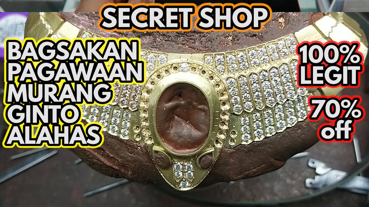 BAGSAKAN AT PAGAWAAN NG LEGIT NA ALAHAS, GINTO, WEDDING RING, ENGAGEMENT RING. 60% OFF!