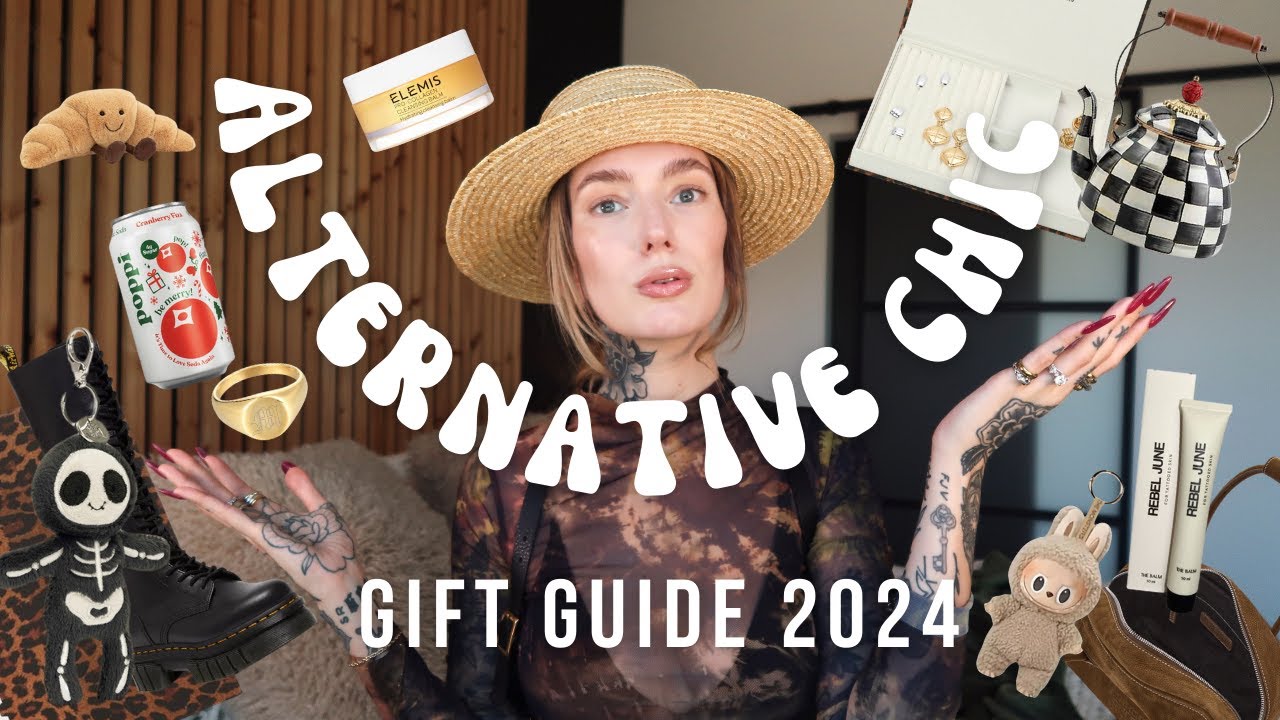 ALTERNATIVE CHIC HOLIDAY GIFT GUIDE FOR HER 2024