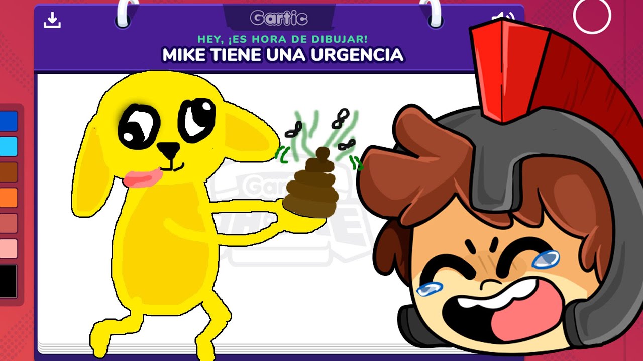 ¿PERO QUÉ ES ESTO? 😂😂😂 LOS COMPAS ADIVINAN EL DIBUJO | INVICTOR GARTIC PHONE #1