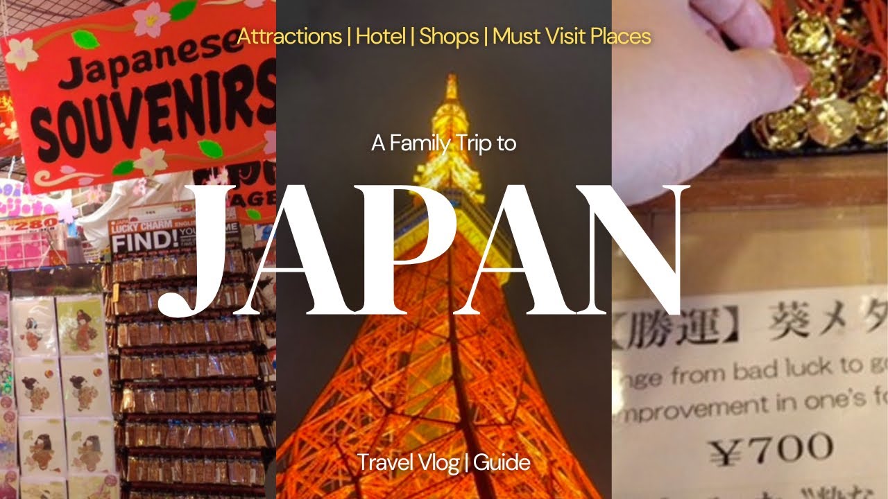 Tokyo Arrival & Japan Travel Vlog | Hotel Tour, Top Must-Visit Spots & More! 4K Tour 🇯🇵