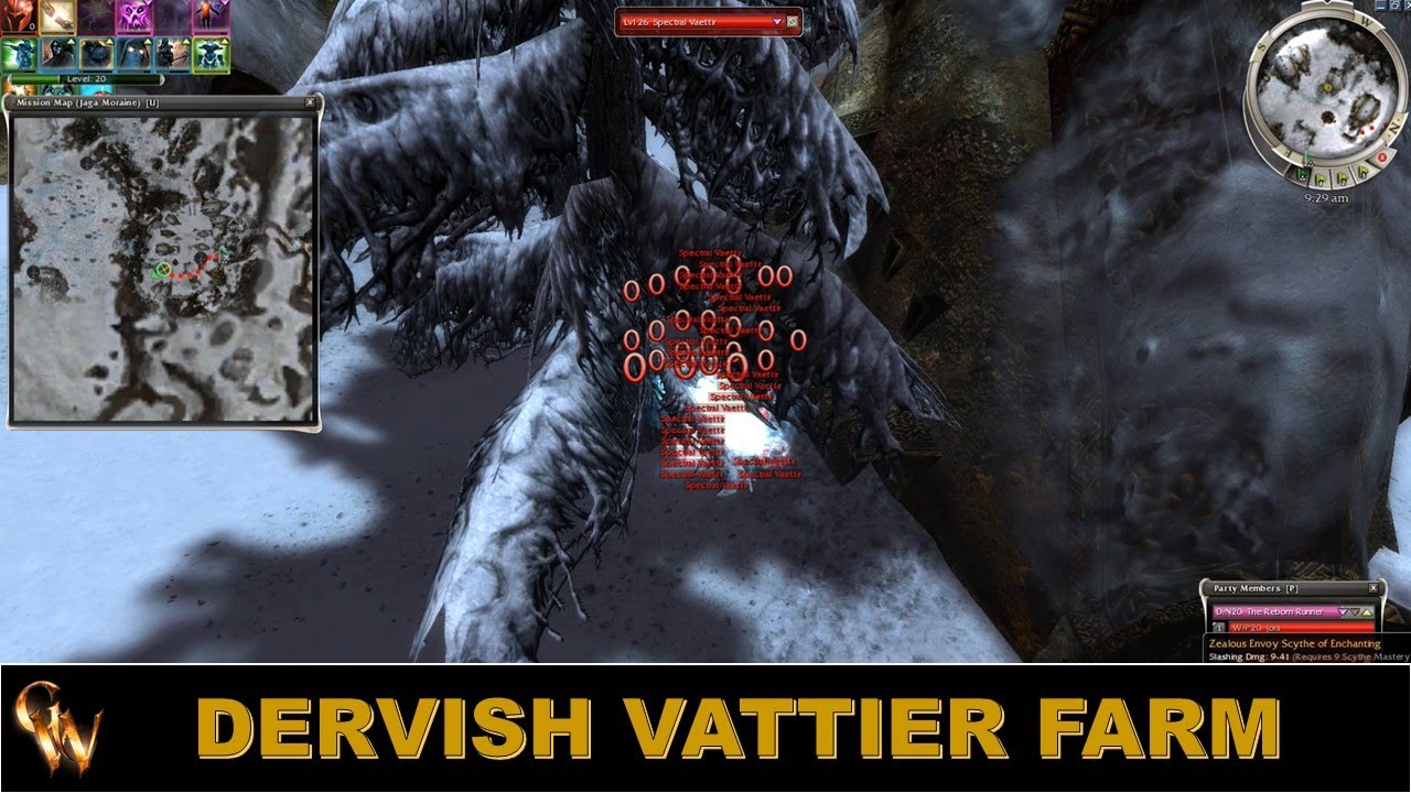 Guild Wars Dervish Vaettir Farm [MONEY MAKER]