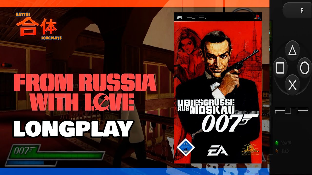 [77] 007: From Russia With Love (PSP) Longplay/Full Game/Walkthrough