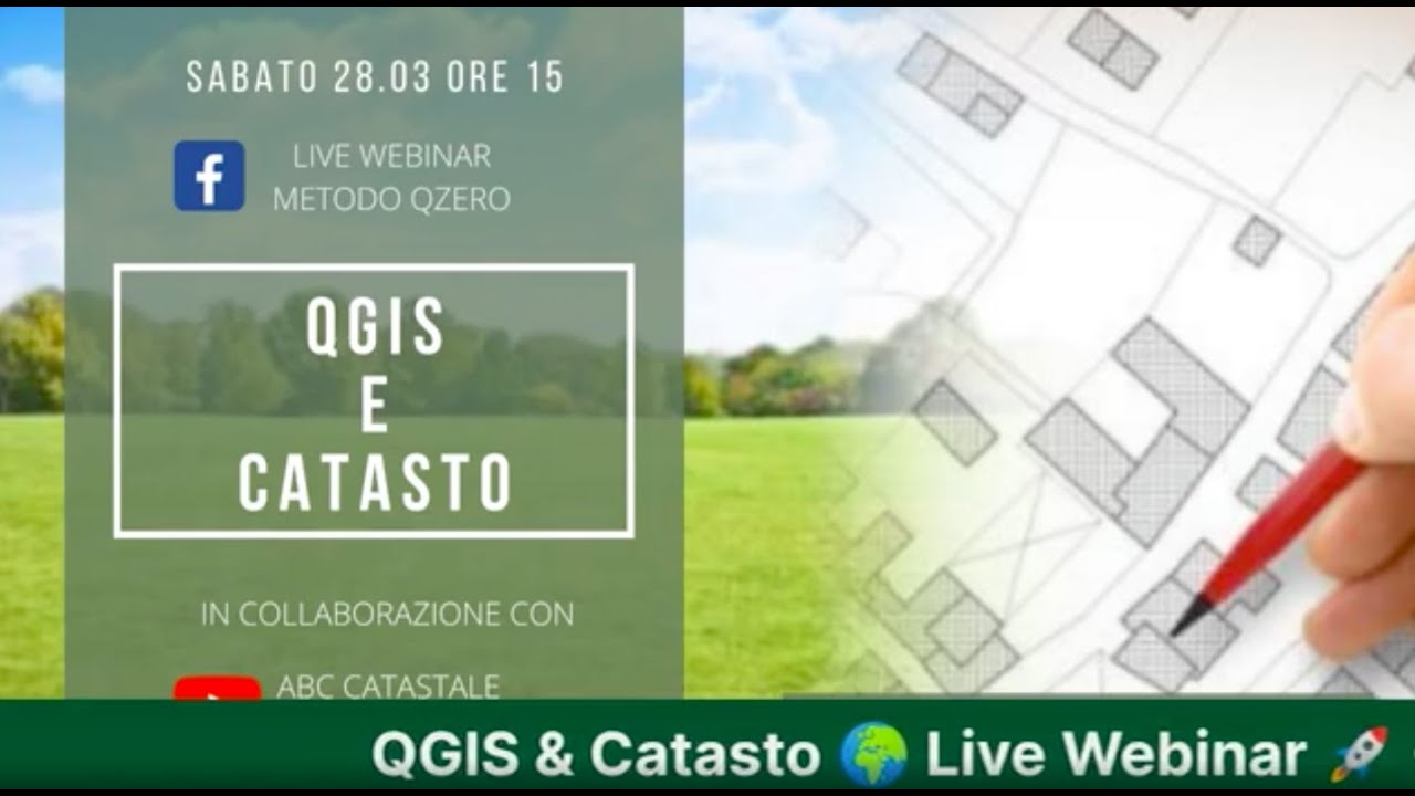Webinar QGIS: come usare le funzioni di QGIS per lavorare con i dati del Catasto