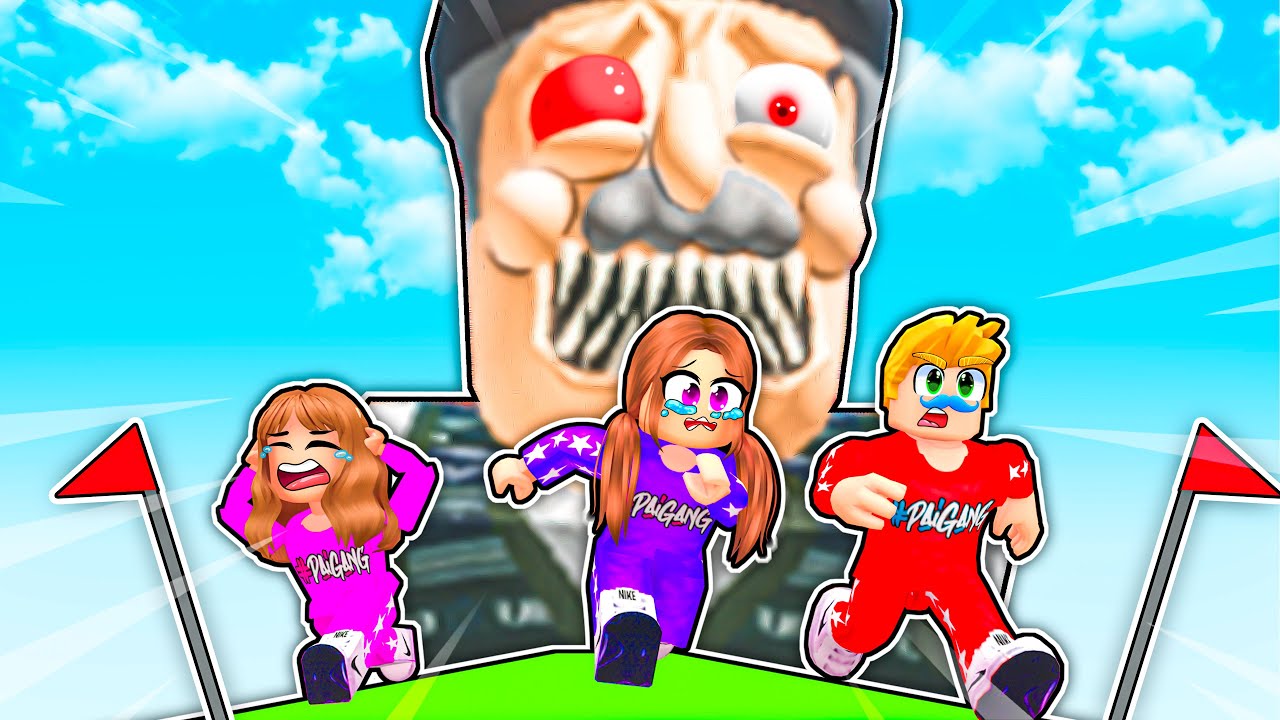 PAI E FILHA VIRARAM BOLAS DE GOLF NO ROBLOX! Escape The Golf Course Obby Roblox