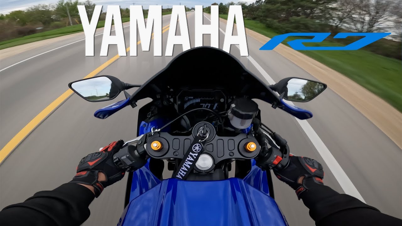 Reaccionando A la YAMAHA R7/ PRIMER VEZ MANEJANDOLA