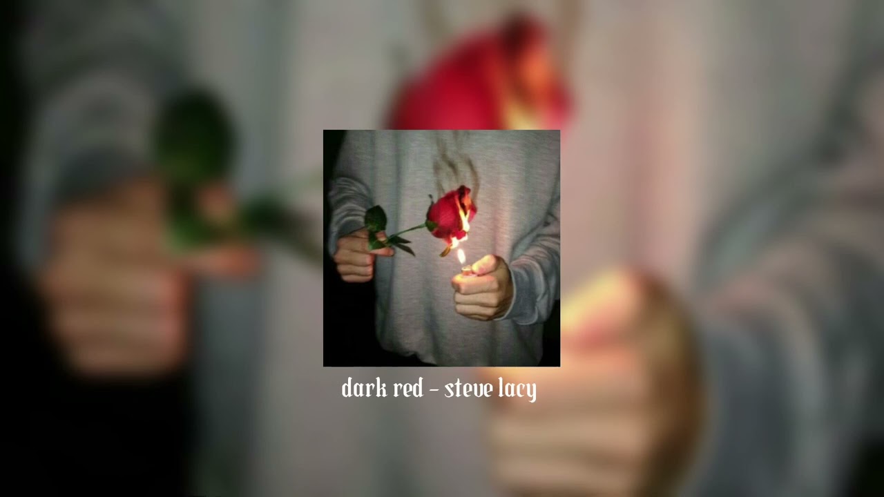 dark red - sped up + pitched 💃