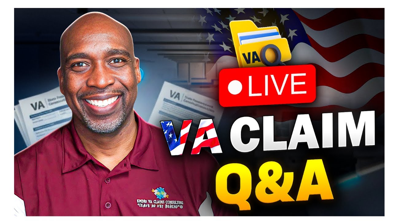VA Compensation Q&A LIVE: Retired VA Rater Answers Your Questions