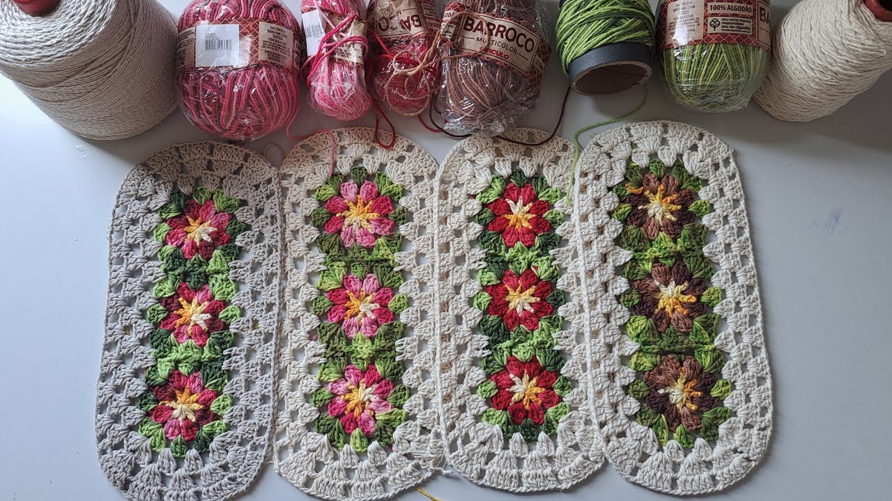 Base do Tapete Florescer 🌸 | Detalhes 