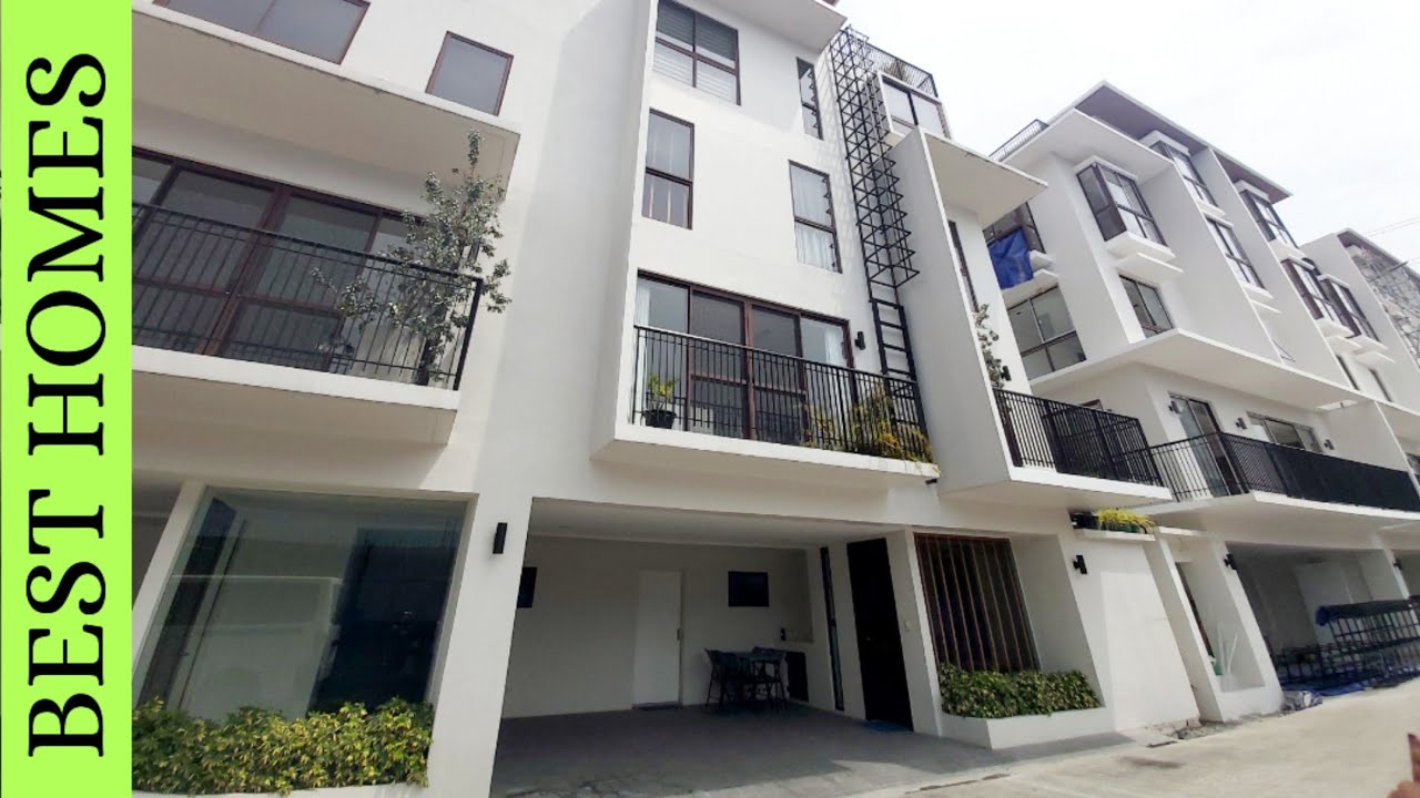 5 Storey Luxurious Townhouse 16 Units For Sale in Quezon City Near Cubao.