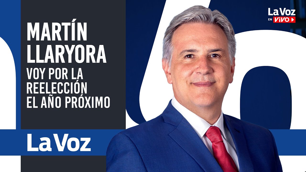 MARTÍN LLARYORA: VOY POR LA REELECCIÓN el año próximo