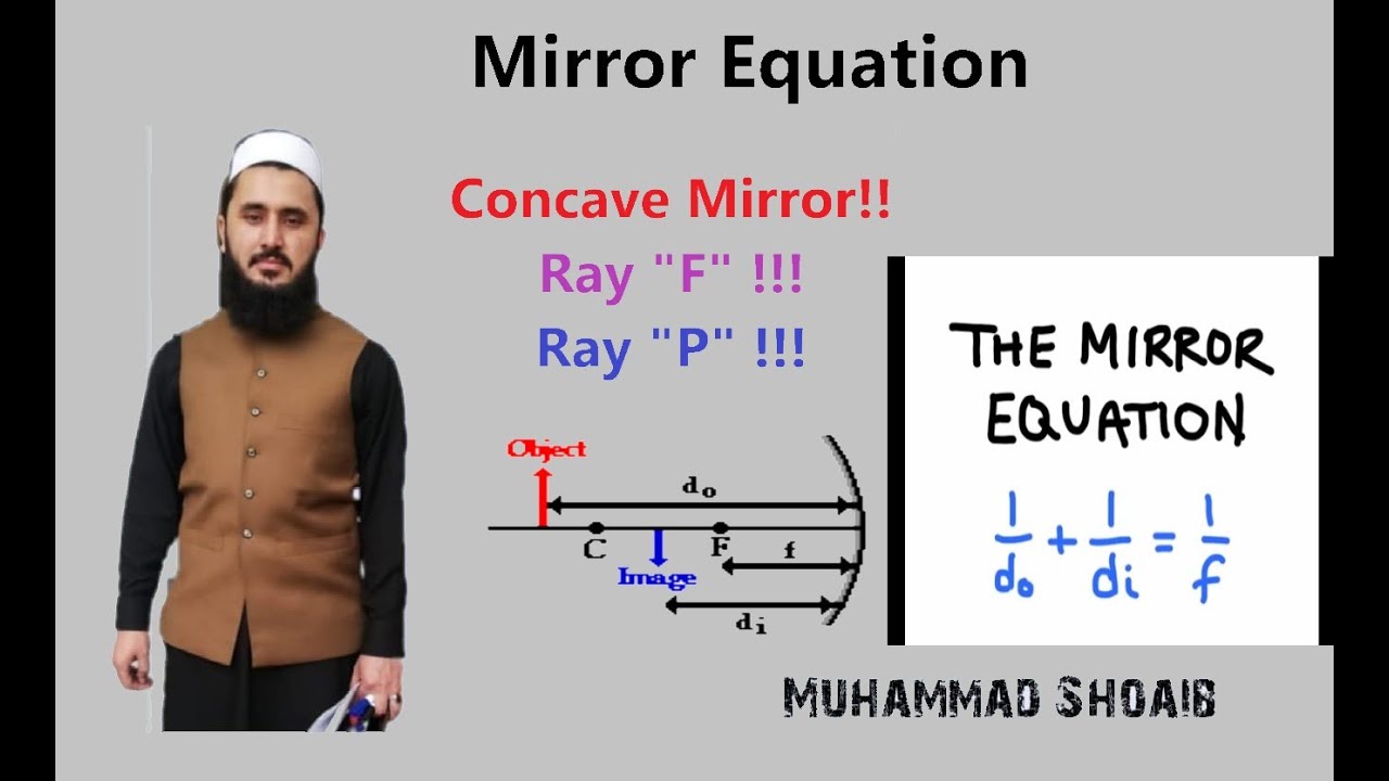 Mirror Equation |Lec#05 |Class 10| Chapter 12