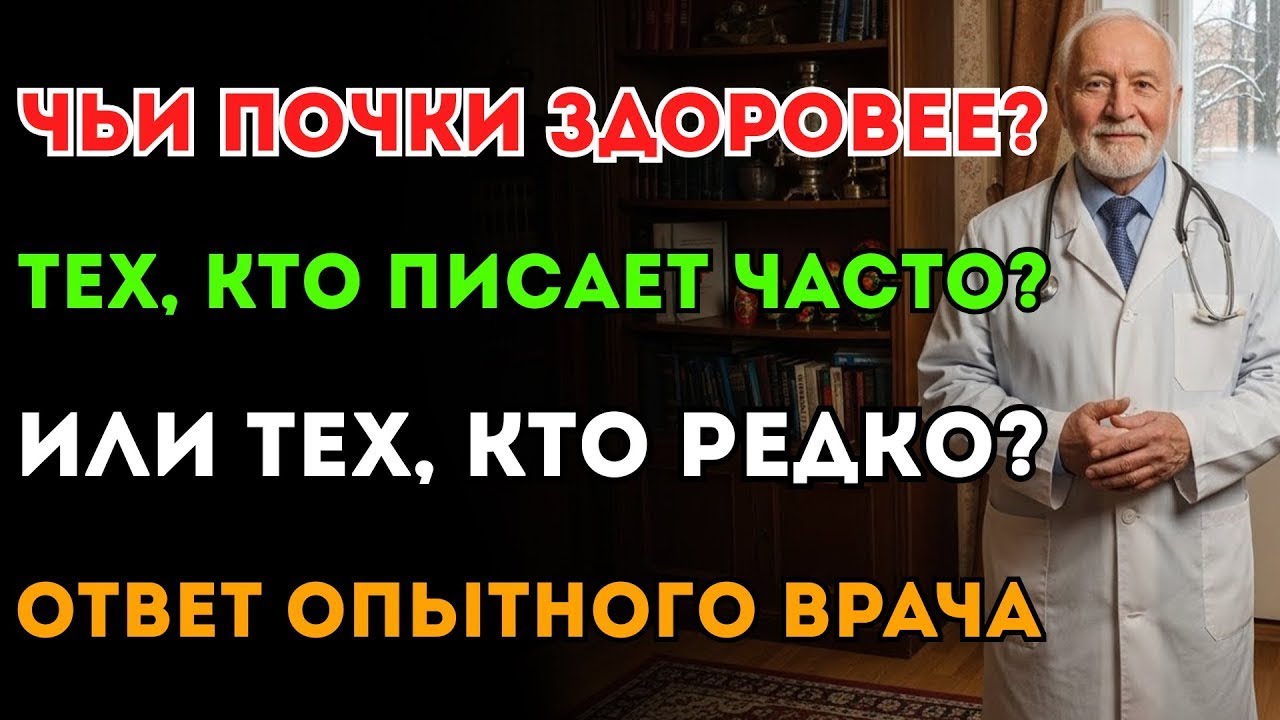 Бежите в туалет после воды или не ходите полдня? Врач раскрыл правду о здоровье почек