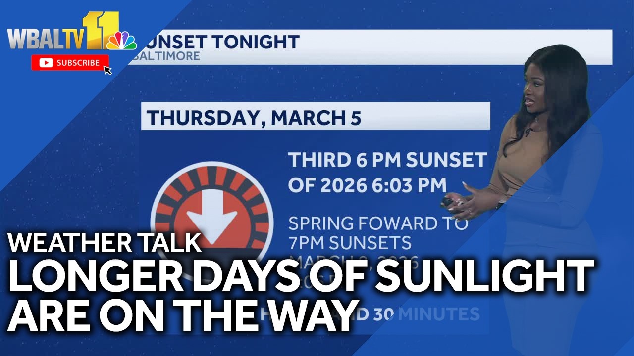 Weather Talk: Longer days are on the way