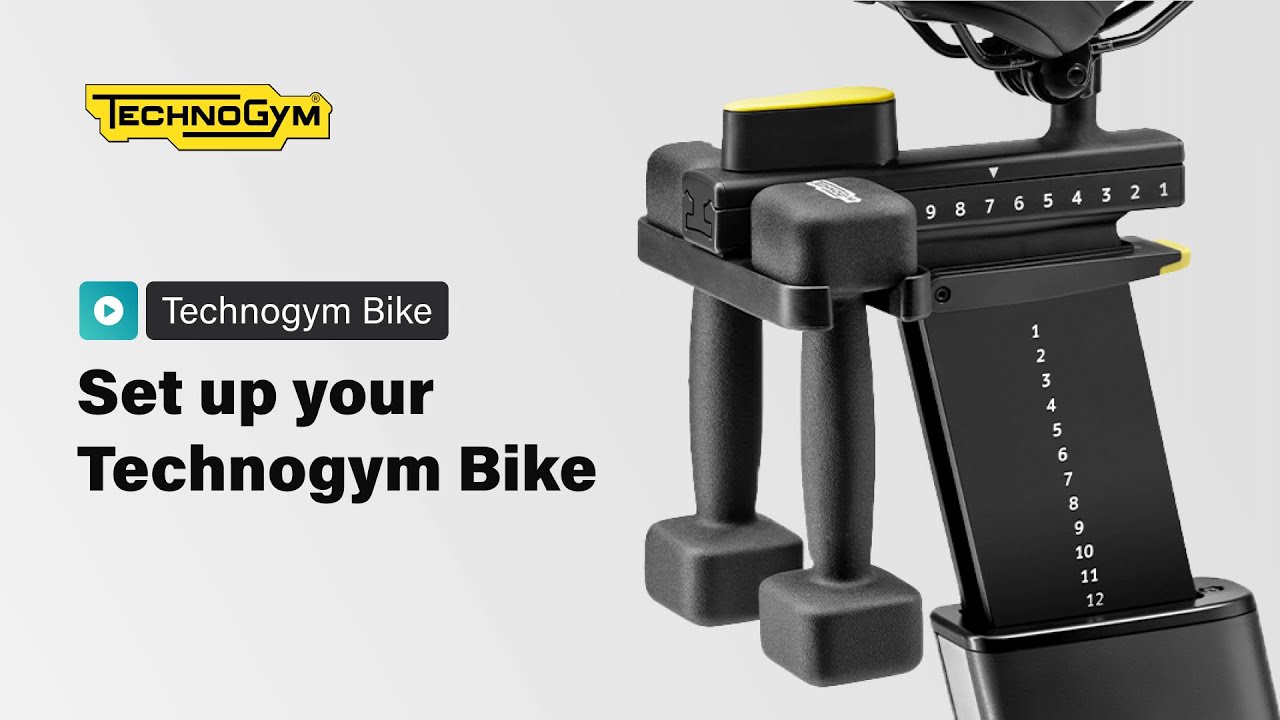 Technogym Bike | Set up Technogym Bike
